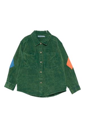 camicia in cotone verde BOBO CHOSES KIDS | B225AC056.
